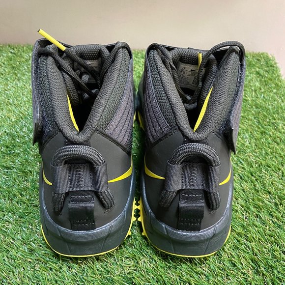 Nike Force Savage Pro 2 Mid Shark Oregon Ducks Sample PE Cleats Sz 17 CI9904-305